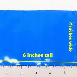 Tarnish Protection Bags for Precious Metals  4" x 6"  Multi Metal VCI Zip Bags ~ Also Tools, Auto Parts, Firearms ~ Zerust USA Made