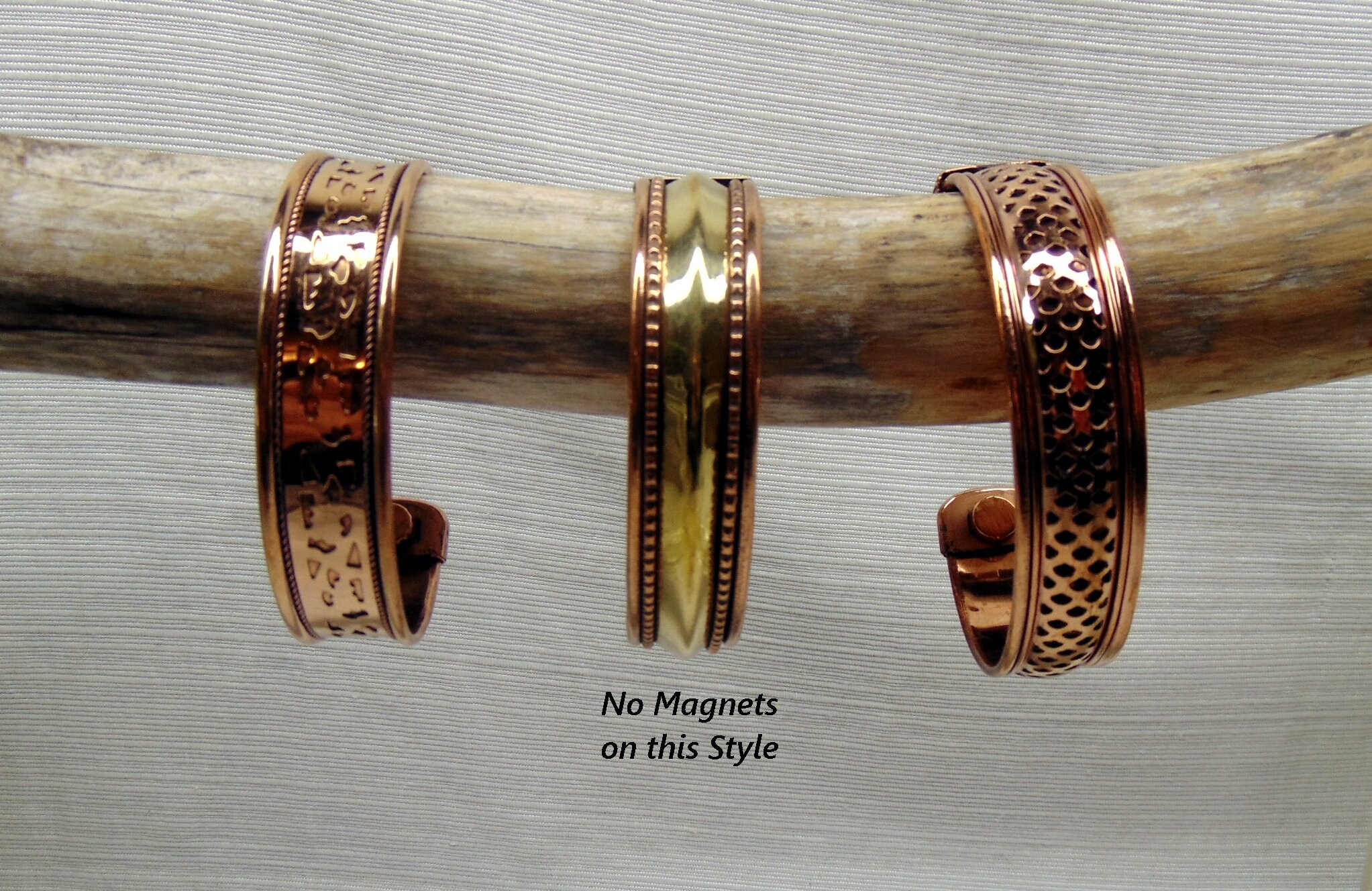 Copper bracelet 2024 without magnets
