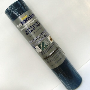 Anti Tarnish Drawer Liner:  Tools, jewelry, Silver  - Non Slip, Corrosion Protection (6ft x 1ft Roll)