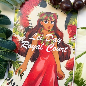 Hawaii Lei Day Court Zine