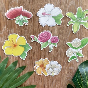 Hawaii Garden Stickers