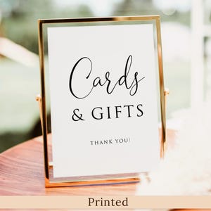 Cartes de mariage et cadeaux minimalistes, impression ou numérique, panneau de table sans cadre, PW1125-2