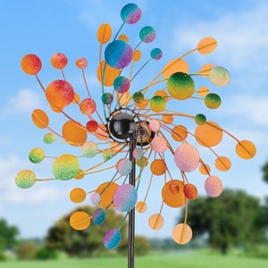 Confetti - 19" Wind Spinner, Lawn Art, Garden Decor