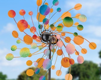Confetti - 19" Wind Spinner, Lawn Art, Garden Decor