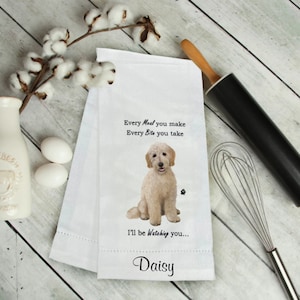 Golden Doodle - Personalized, Every Meal You Make, Every Bite You Take Dog Kitchen Towel, Dish Towel, Flour Sack Towel, Dog Towel
