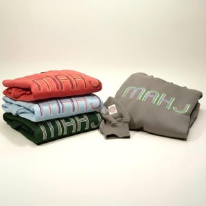 MAHJ Crewneck - Mahjong Fan Wear!! - Premium Sweatshirt from Pat's Monograms - Just $42! Shop now at Pat's Monograms