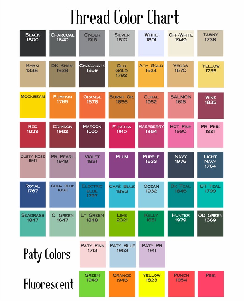 Thread color option