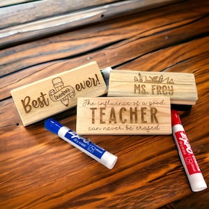 Engraved Dry Erase Marker, Teacher Gift, Gifts for Teachers, Teacher Appreciation, Personalized Gift