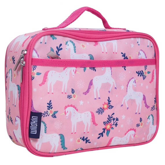 Wildkin Pink Glitter Lunch Box