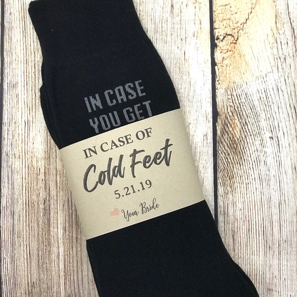 Cold Feet Wedding Socks - Etsy