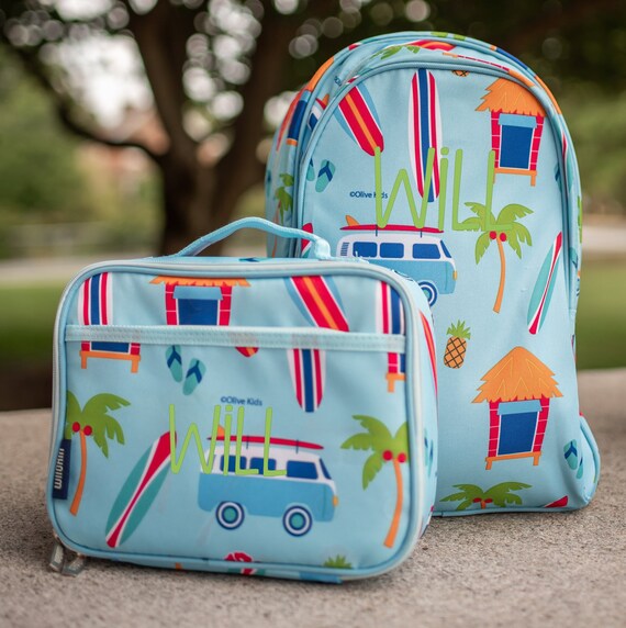 surf lunch bag