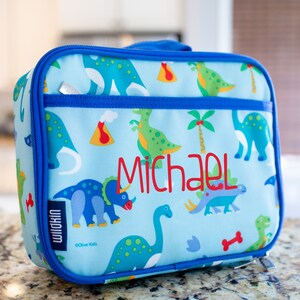 monogramed lunchbox