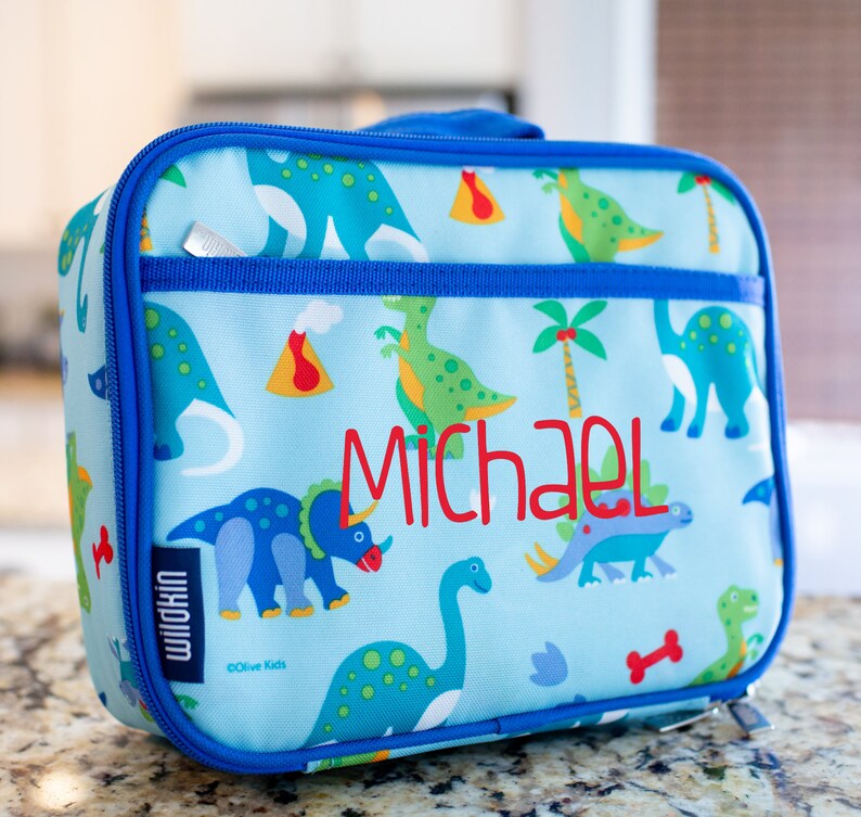 monogramed lunchbox