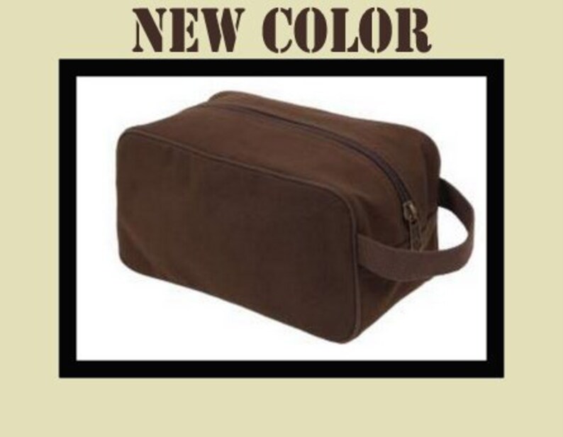 Men's Monogrammed Toiletry / Travel Kit Bags Just for Etsy