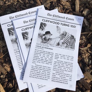 ZINE “The Cliffwood Canon” Issue 1
