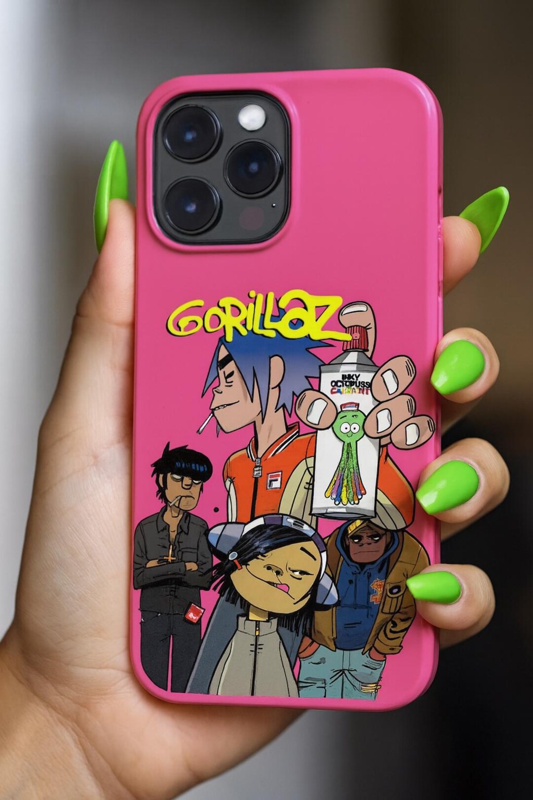 Gorillaz Inky Octopus IPhone Case Slim Glossy Cover For IPhone 17 16 