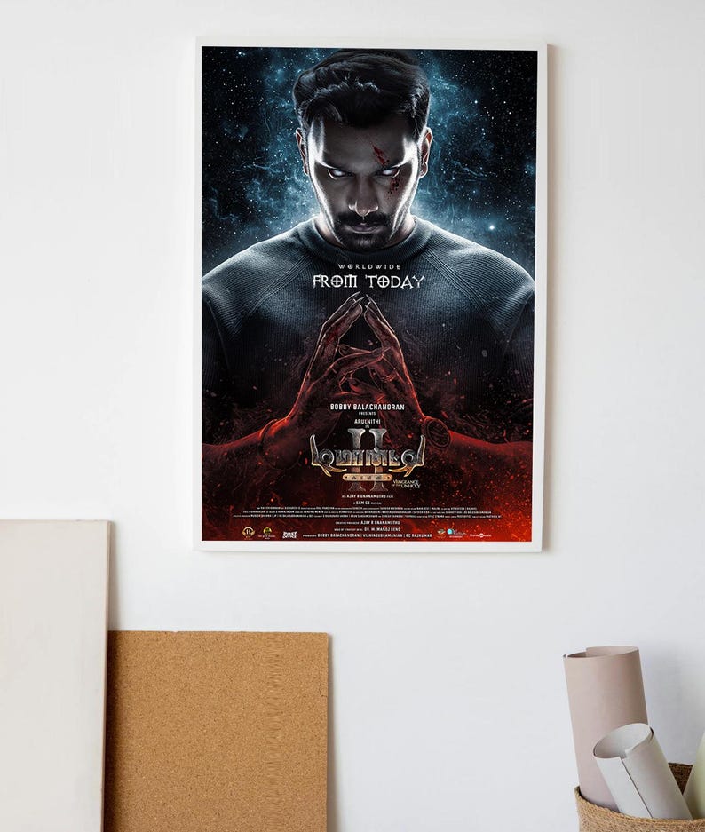 Demonte Colony 2 2024 Movie Poster, Canvas Poster, Vintage Movie Poster ...