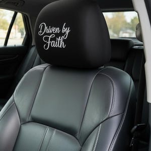 Funda personalizada bordada para reposacabezas de coche: accesorio personalizado para automóvil imagen 8