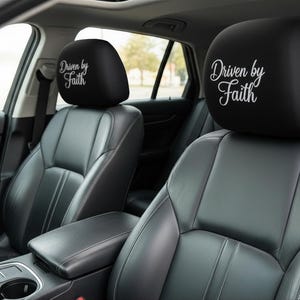 Funda personalizada bordada para reposacabezas de coche: accesorio personalizado para automóvil imagen 7