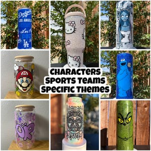 Handmade Custom Epoxy Resin Tumbler - Custom Tumbler - Custom Epoxy Tumbler - Custom Resin Tumbler - Personalized Tumbler -Personalized Gift image 5