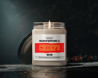 Häuptlingsmanifementationskerze für Häuptlingsfan Kerze für Häuptlingshöhle oder Geschenk für Häuptlingsfan