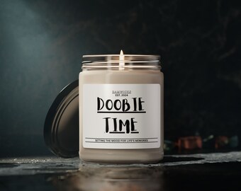 Doobie Time Duftkerze für ein lustiges Geschenk für einen Raucher, der Kerzen als Geschenke liebt