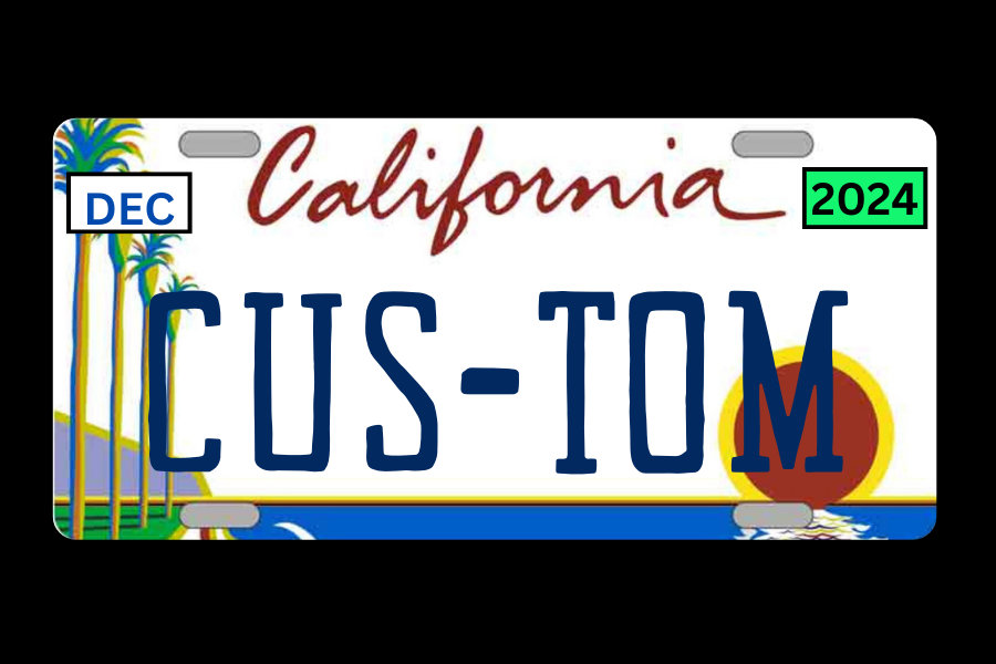 California Custom State License Plate Scented Candle Gift Personalized ...