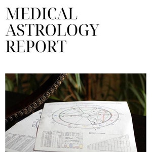 Informe astrológico médico personalizado: información holística sobre salud y bienestar adaptada a su carta astral
