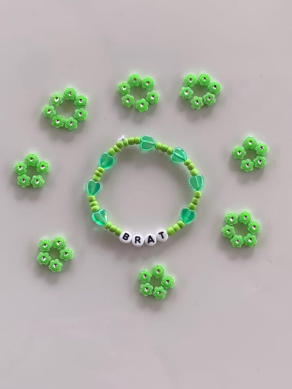 Brat Kandi | Brat Tour 2025 | Brat Friendship Bracelet | Charli