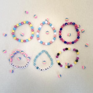 LGBTQ Flag Bracelets| LGBTQ Friendship Bracelets | Trans, Bisexual, Queer, Asexual, Pansexual, Nonbinary Pride Bracelets|