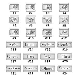 Italiaanse bedels, 9 mm-bedels, Italiaanse armbandbedels, Italiaanse bedelarmband, ZILVEREN Italiaanse bedels, aangepaste armbandbedels, familiebedels