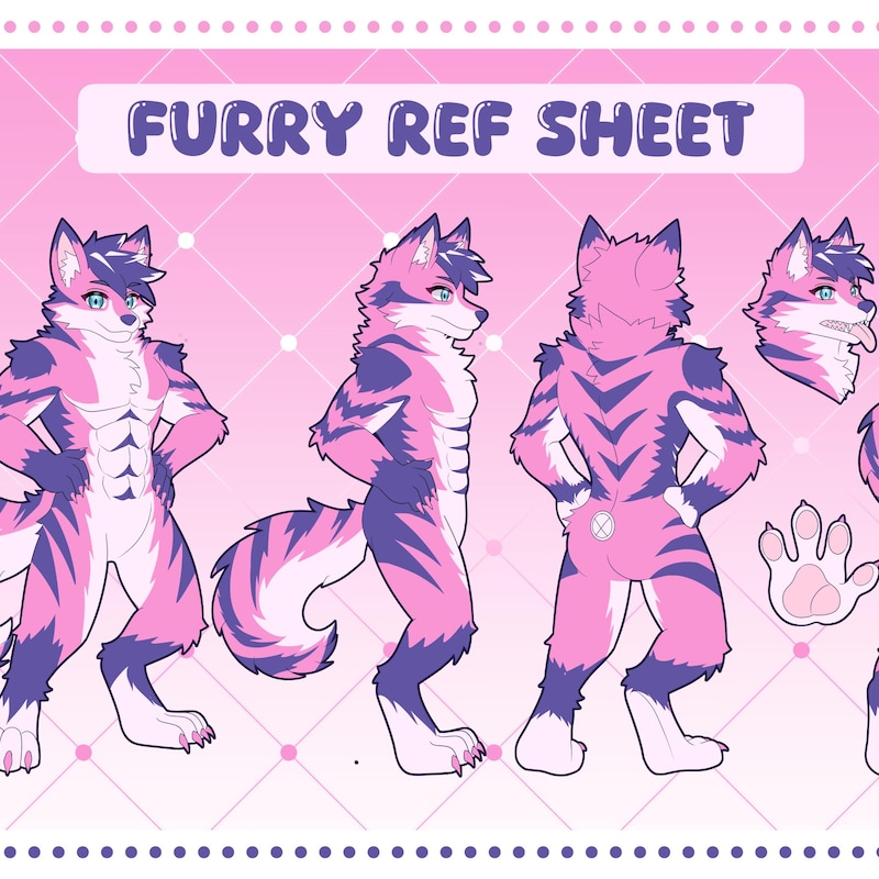 Nsfw Reference Sheet - Etsy