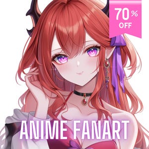 Custom Anime Commission | Anime Art | PFP | OC | Avatar | Fanart | Custom Anime Portrait | Original Anime Art | Anime Character Commission