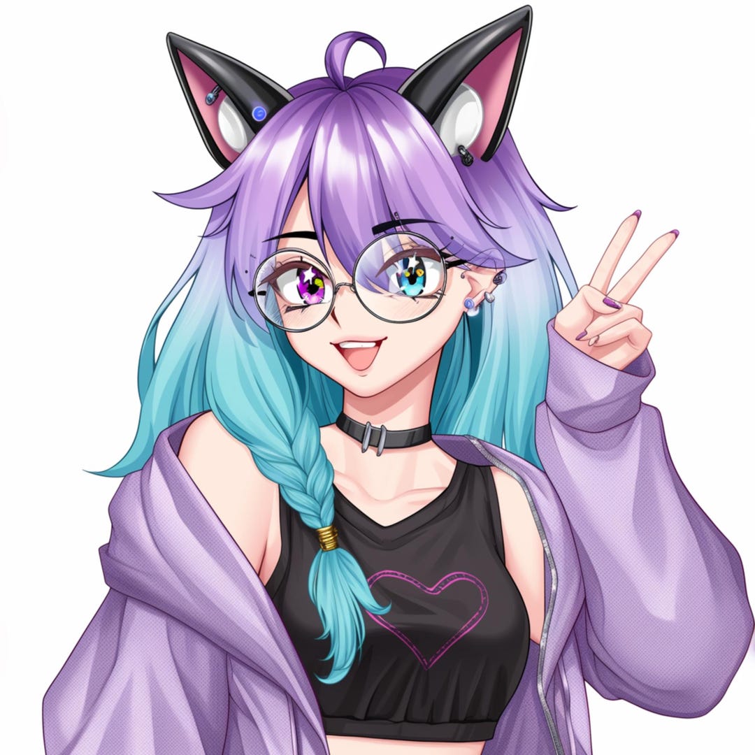 Render Pfp Custom Anime PFP Commission | Digital Avatar for OC, Twitch, Discord, D ...