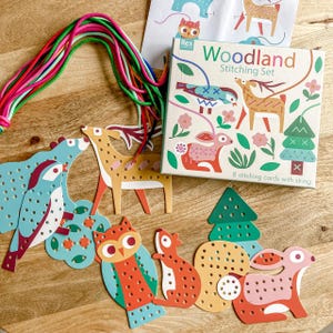 Children's Crafty Lovers Gift Set - (woodland Theme) Woodland Memory ...