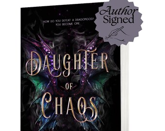 MISPRINTED and DISCOUNTED Daughter of Chaos, Signed Paperback