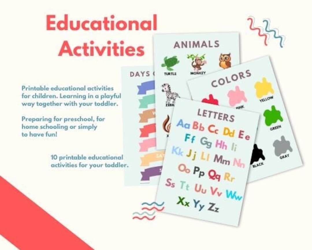 Educational Activities | Busy Book | Quietbook | Toddler Busy Book ...