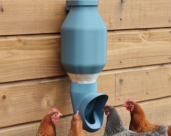 Mangeoire à poule anti rat, anti nuisible. Fabriqué en France