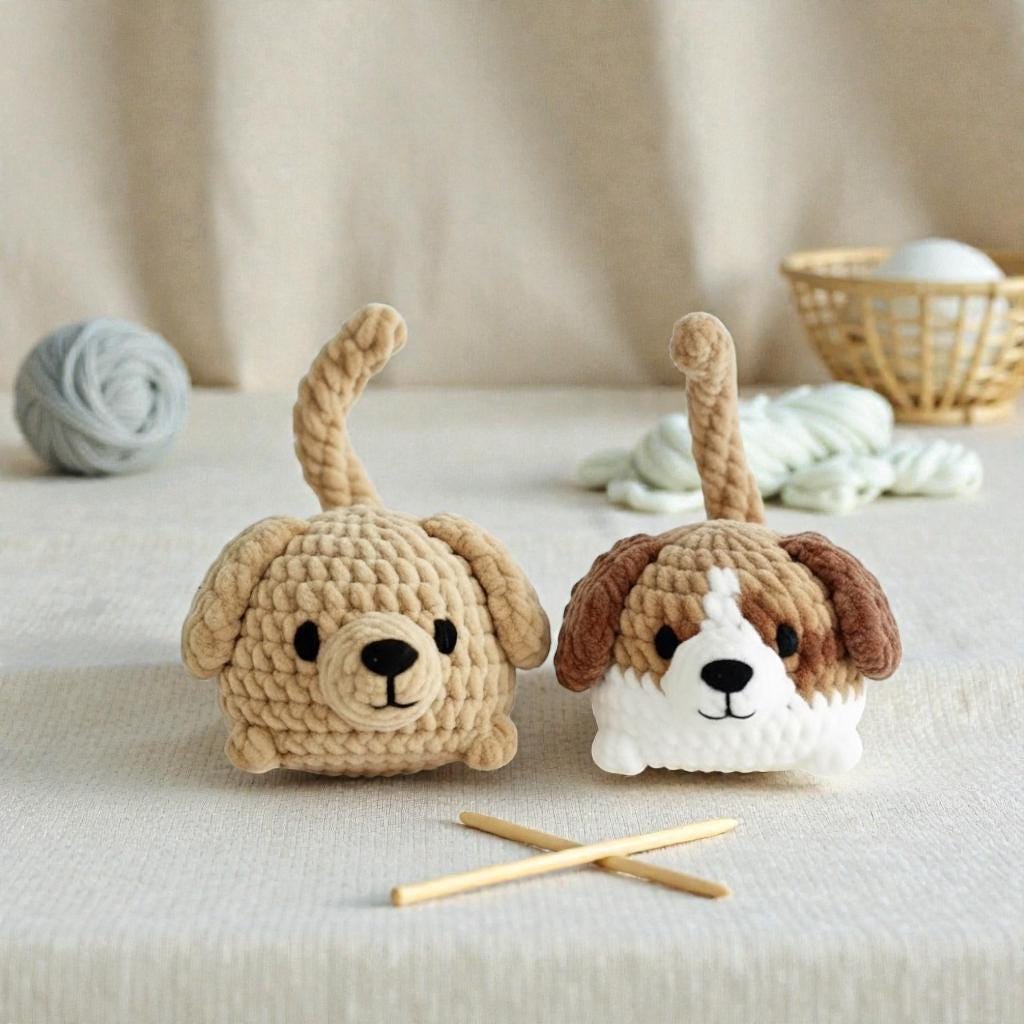 40 Dog Crochet Patterns for Amigurumi, Wearables, and Giftable Makes 10 Dog Crochet Pattern Bundle