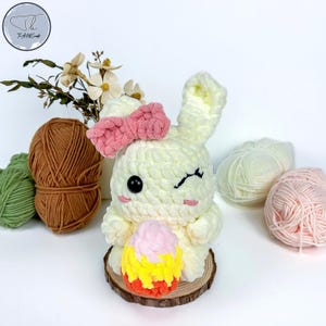 Crochet Bunny Pattern, Cute Easter Bunny Crochet Pattern PDF In English, Amigurumi Crochet Pattern