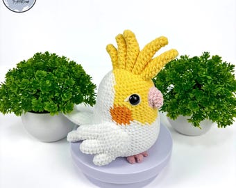 Haakpatroon valkparkiet amigurumi (pdf)