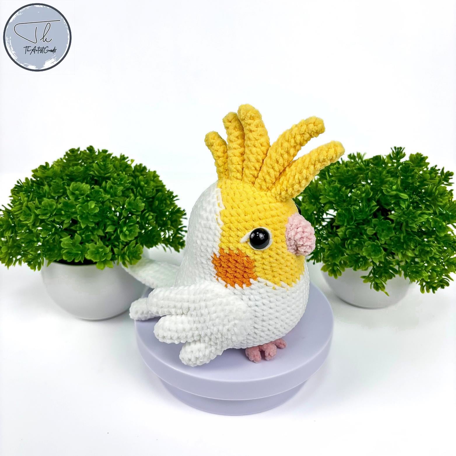 オカメインコの編みぐるみパターン（PDF） - Etsy 日本