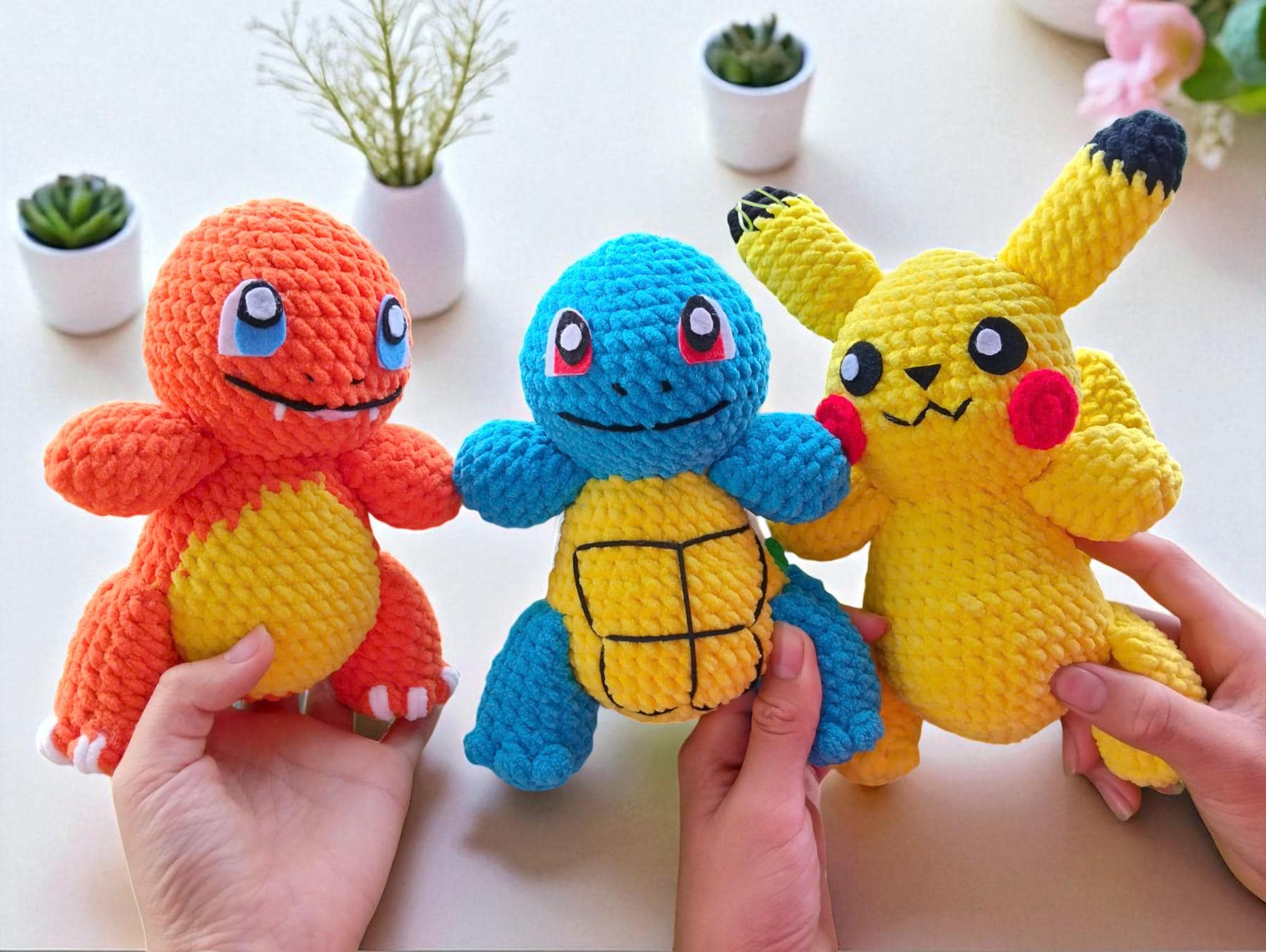 ポケモン あみぐるみ フシギダネ ゼニガメ ヒトカゲ ポケモン あみぐるみ フシギダネ ゼニガメ ヒトカゲ ポケモン風