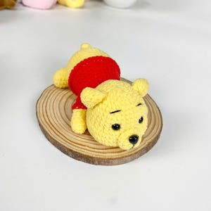 Winnie the Pooh Amigurumi Crochet Pattern: Stuffed Bear Toy (PDF Pattern)