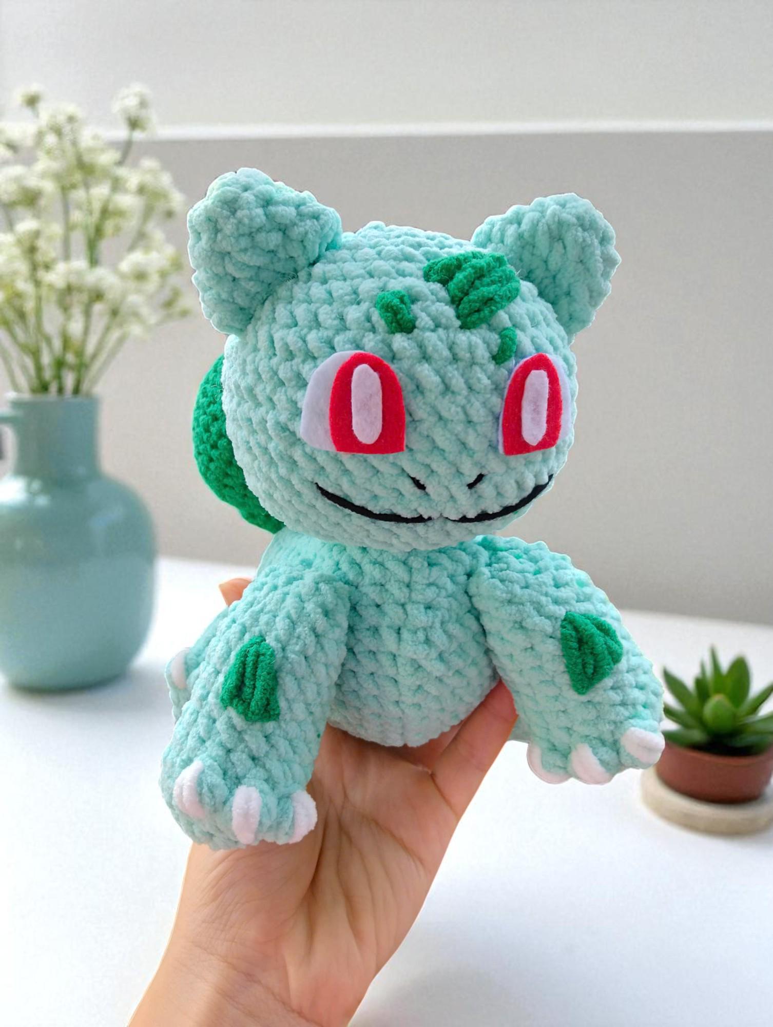 ポケモン あみぐるみ フシギダネ ゼニガメ ヒトカゲ ポケモン風あみぐるみ編み図集 4in1 - PDFデジタルダウンロード