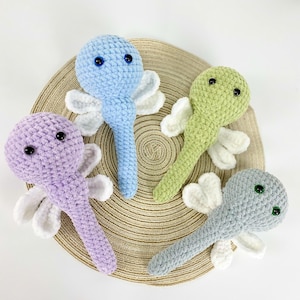 Dragonfly Crochet Pattern PDF: Velvet Amigurumi Plush Toy (US Terms)