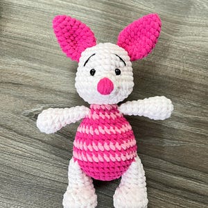 Patrón de crochet de cerdito: Peluche amigurumi (Patrón PDF)