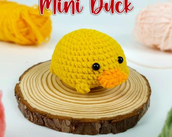 No Sew Ducky Crochet Pattern: Amigurumi Plushie (PDF Pattern)