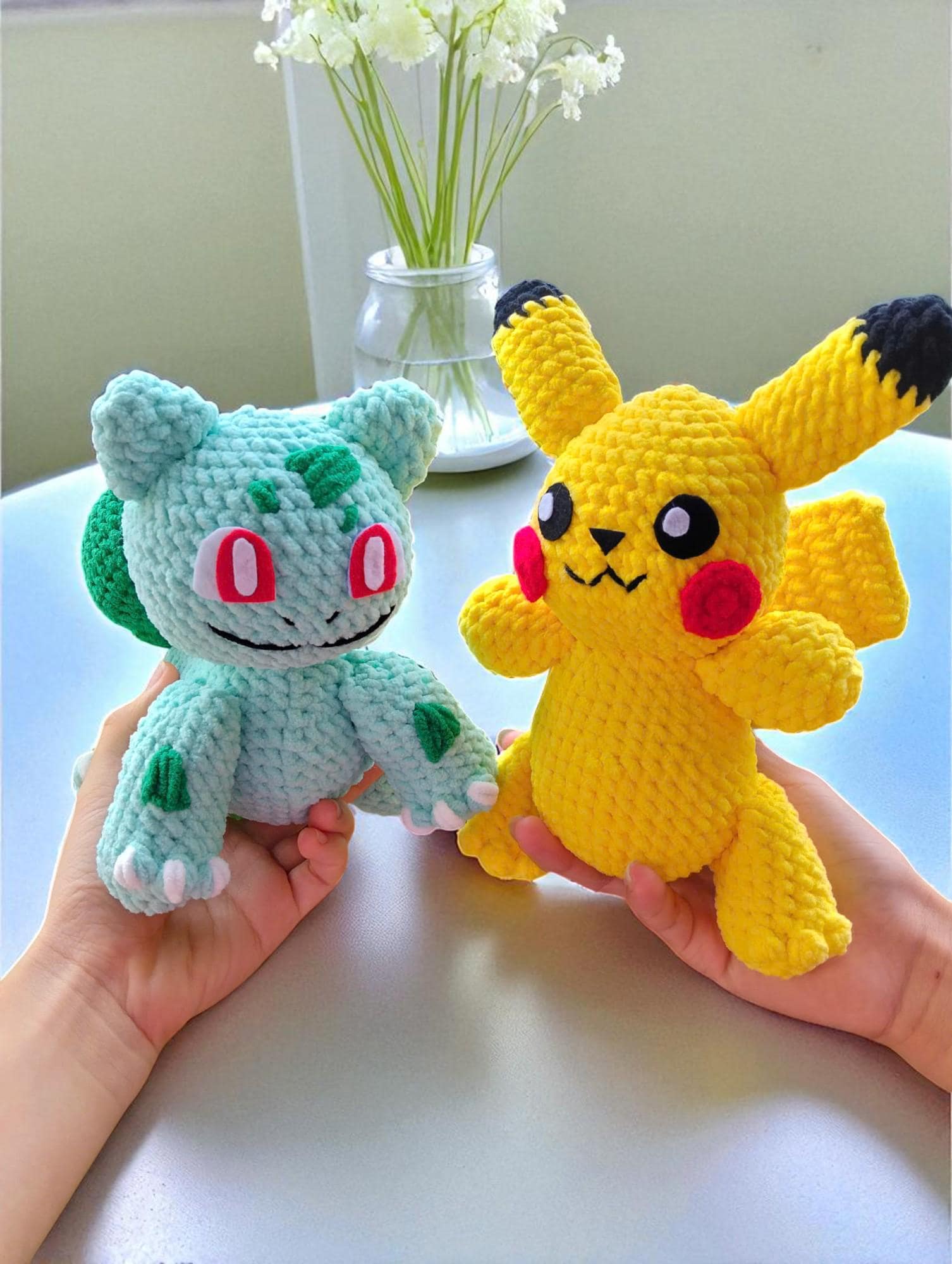 ポケモン風あみぐるみ編み図集 4in1 - PDFデジタルダウンロード