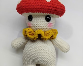 キノコ男 - かぎ針編みパターン - 編みぐるみ - Etsy 日本